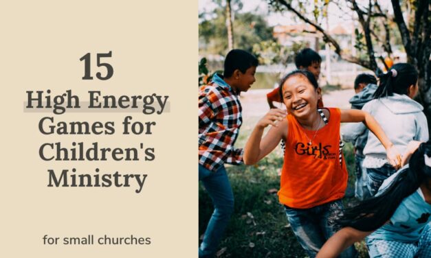 15 High-Energy Games For Small Church Children’s Ministry 