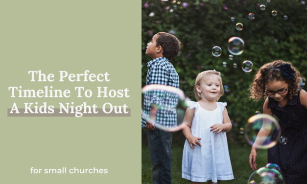 The Perfect Timeline To Host A Kids’ Night Out