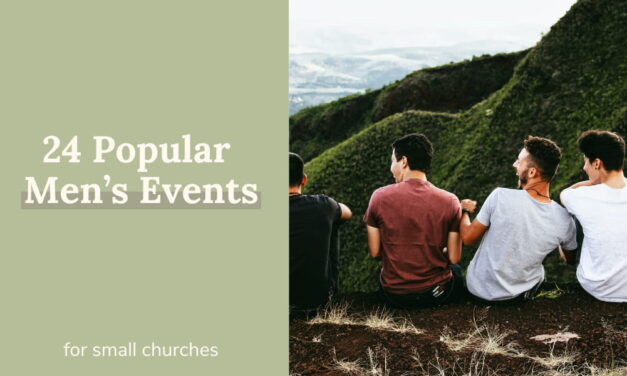 24 Popular Men’s Events For Small Churches