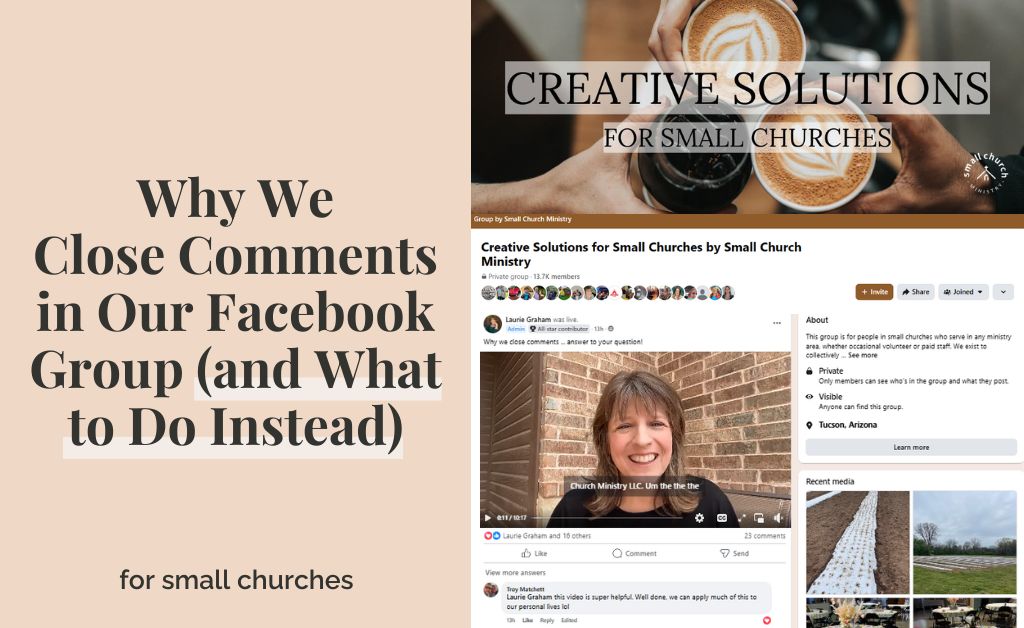9 Good Reasons We Close Comments in Our Facebook Group (and What to Do Instead)