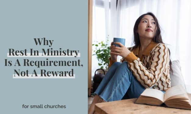 Why Rest In Ministry Is A Requirement, Not A Reward