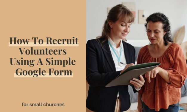 How To Recruit Volunteers Using A Simple Google Form